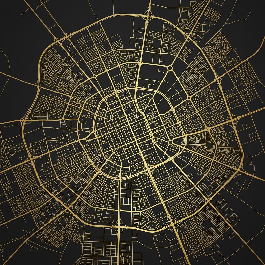 Map of Riyadh